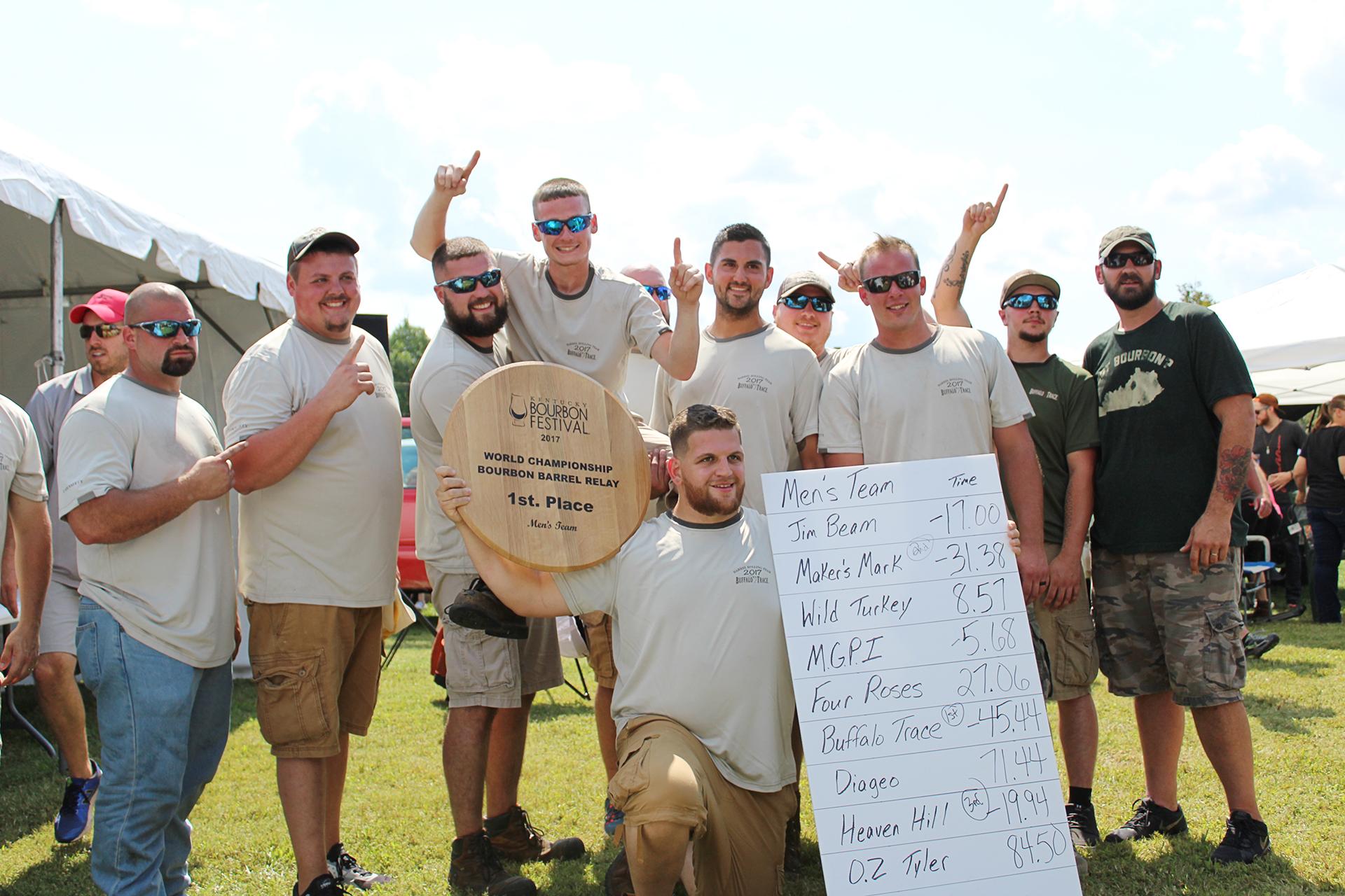 Buffalo Trace Men's Barrel Relay Team