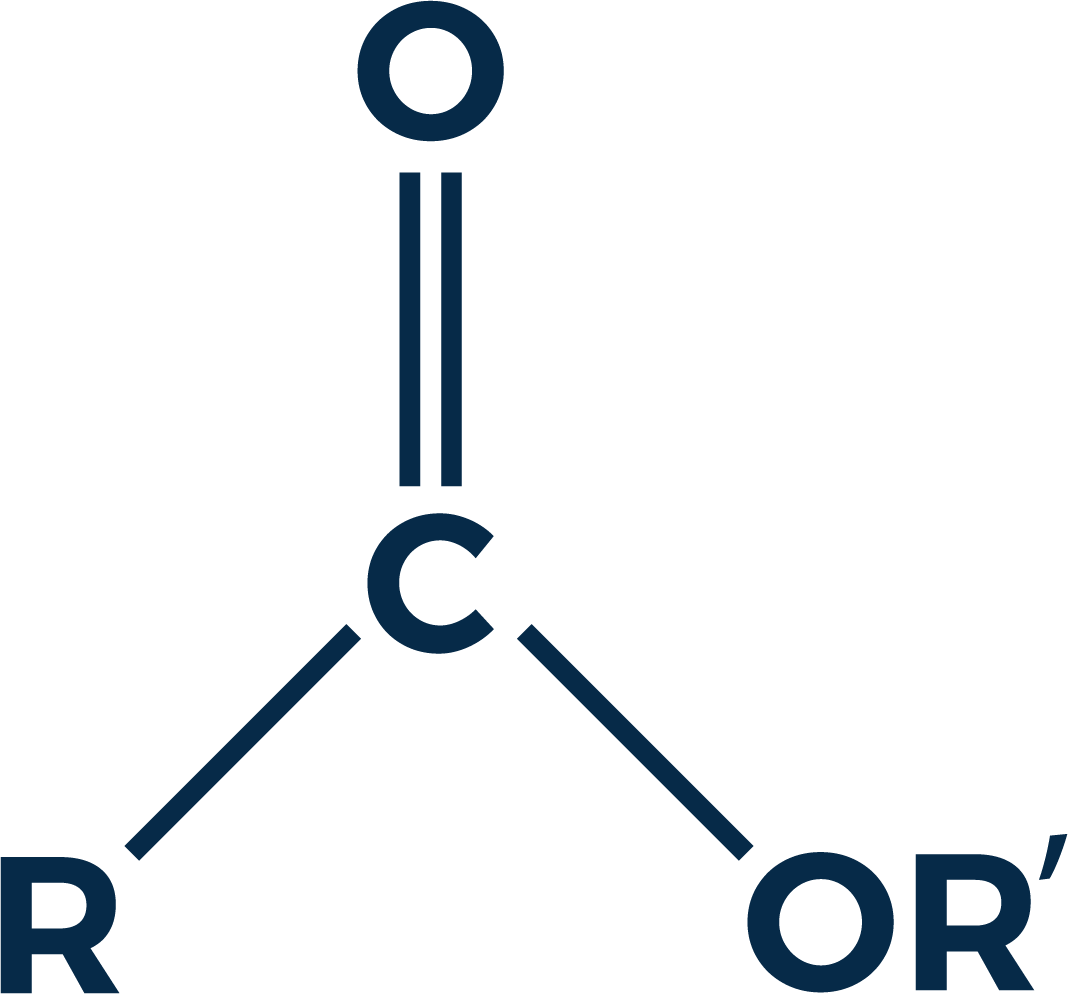Figure 1. Ester (R/R’ denotes alkyl or aryl group. R also possibly hydrogen)