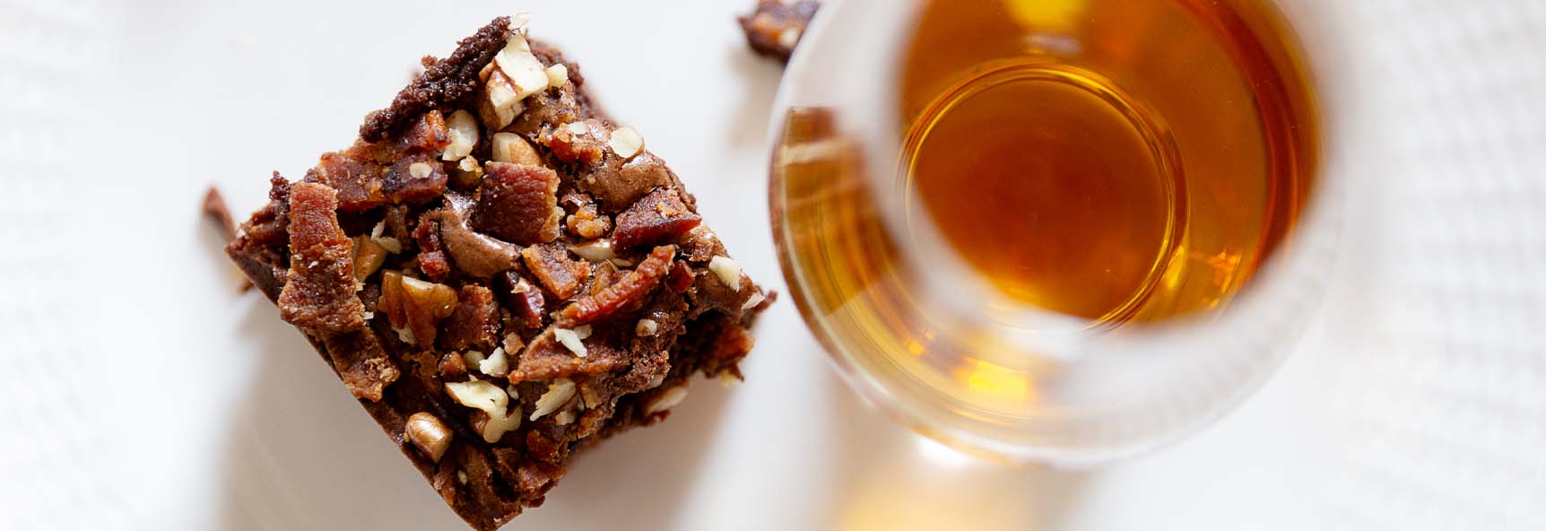 Featured image for “Bacon, Bourbon, and Pecan Brownies”