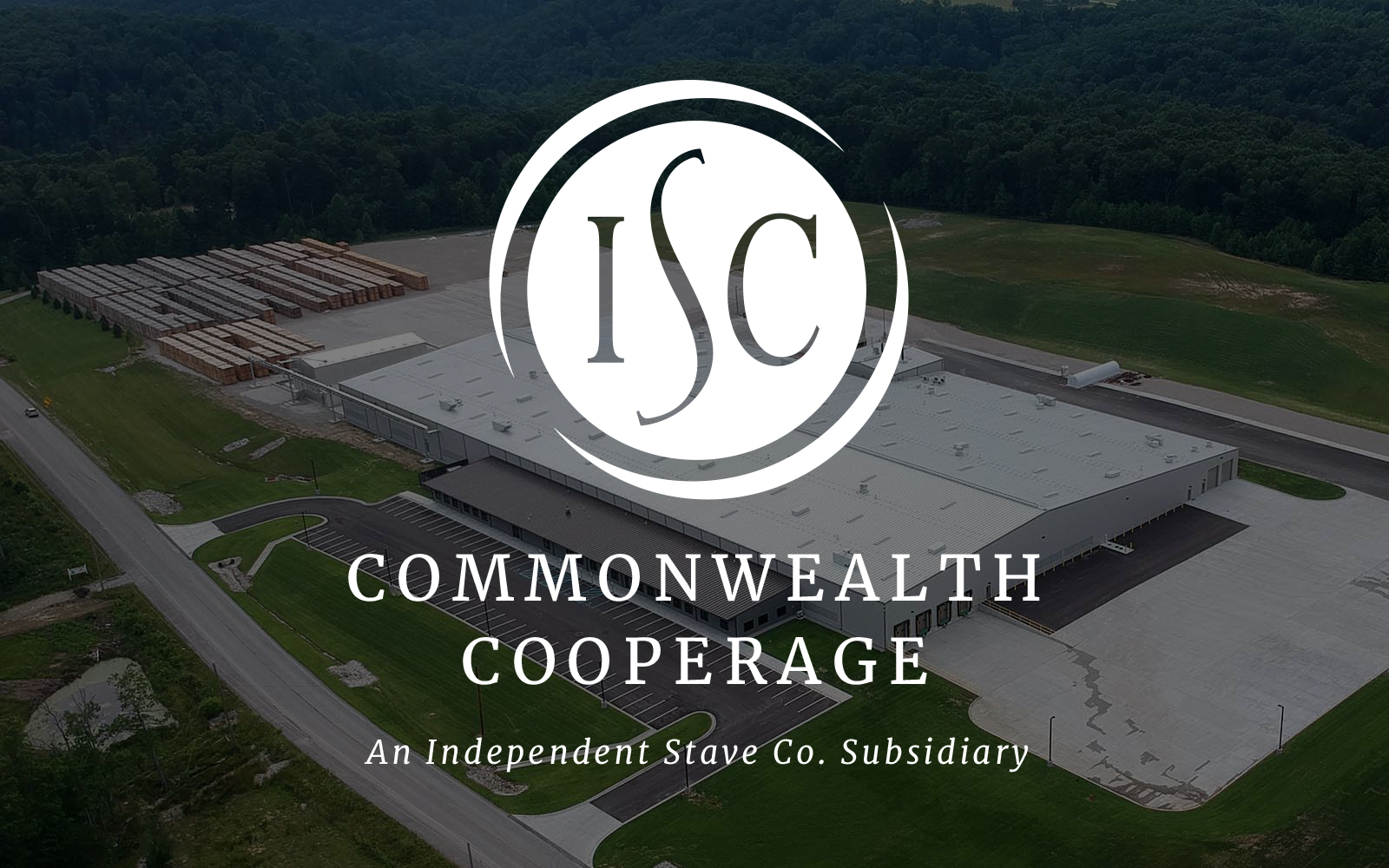 Aerial view Commonwealth Cooperage