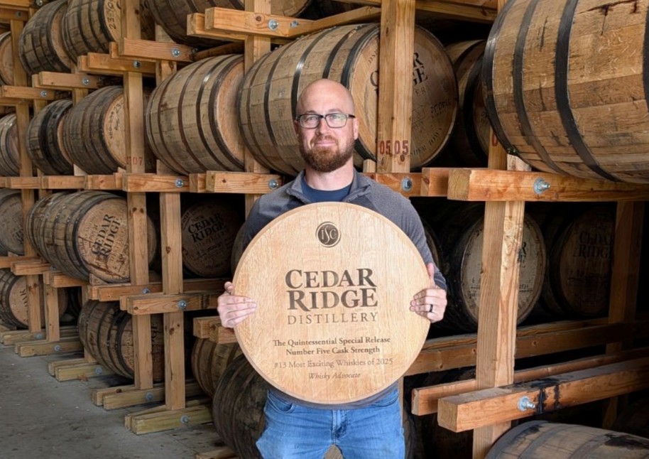 Featured image for “Inside the Barrel with Cedar Ridge Master Distiller Murphy Quint”